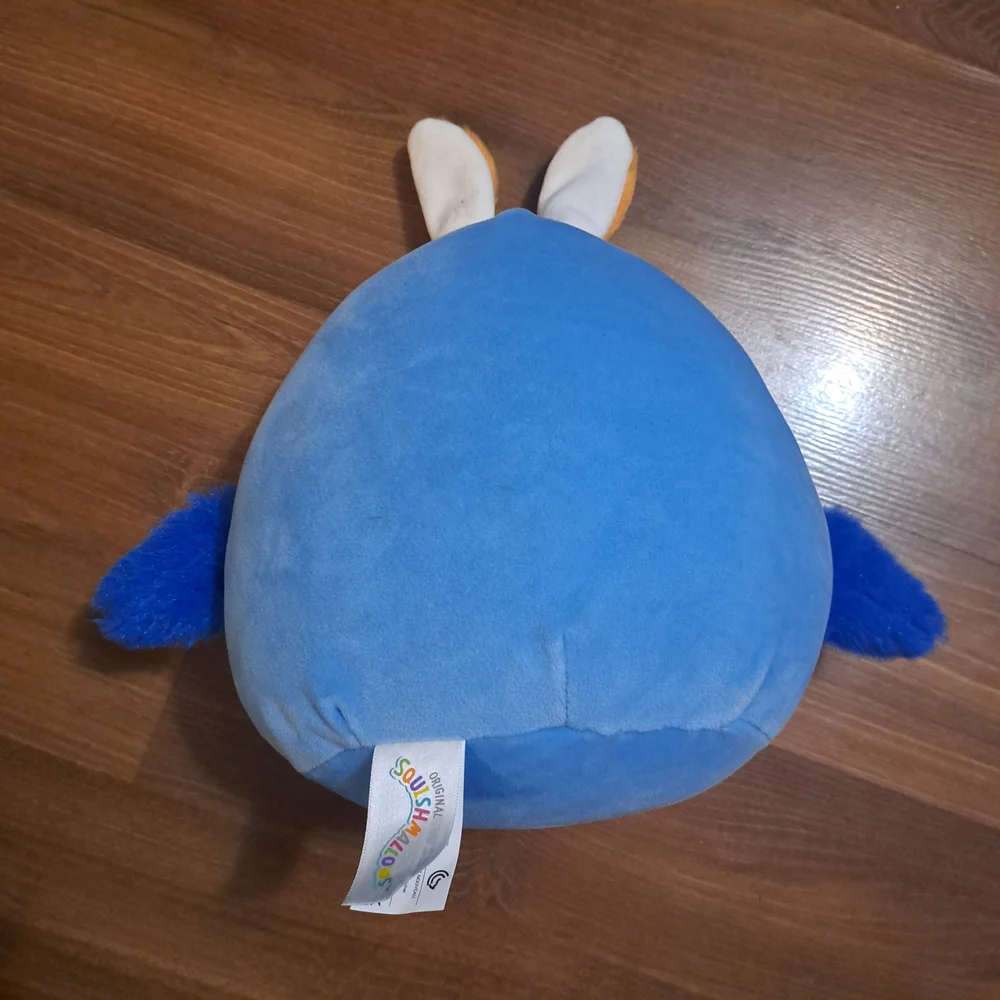 Squishmallows Blue Plush Bird. Easter Or Spring Themed - Picture 2 of 3